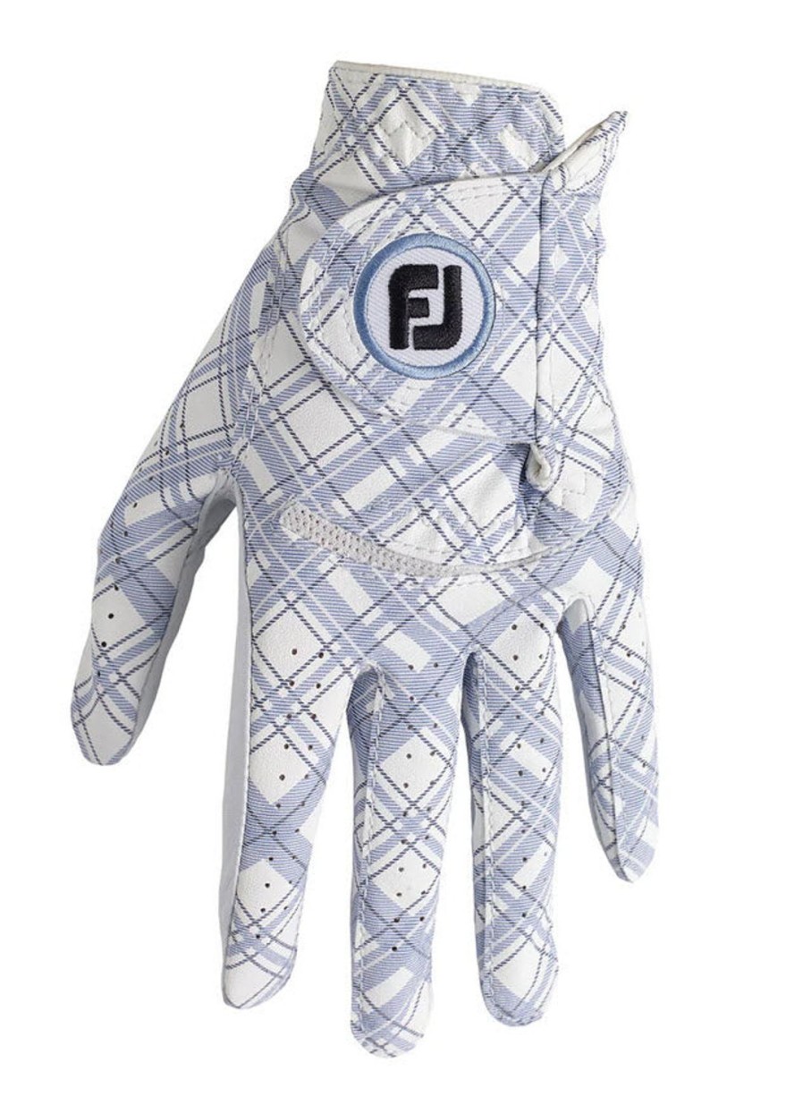 Gants FootJoy Gants De Golf Homme | Gant Spectrum Blue Plaid Femme