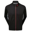 Vetements FootJoy Tenues De Pluie | Veste De Pluie Fj Hydroknit Noir/Rouge Homme