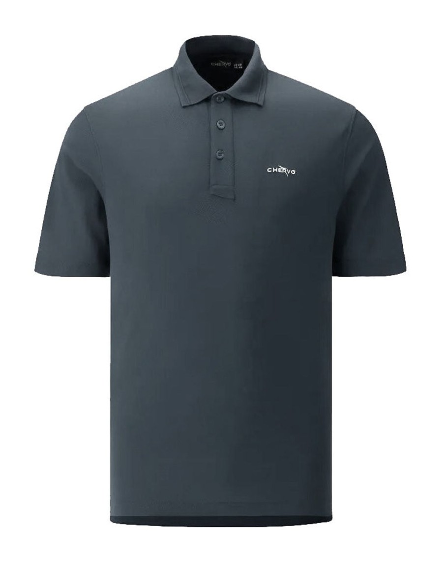 Vetements Chervo Polos | Polo Allas 64176E1 Anthracite/933 Homme