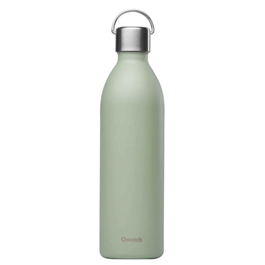 Accessoires & Montres Qwetch Gourdes Et Bouteilles | Bouteille Isotherme Inox Active Tilleul 1L