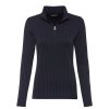 Vetements Golfino Pulls Et Sweats | Pull-Over Slim Fit Avec Fonction Stretch The Marcellina Navy Femme