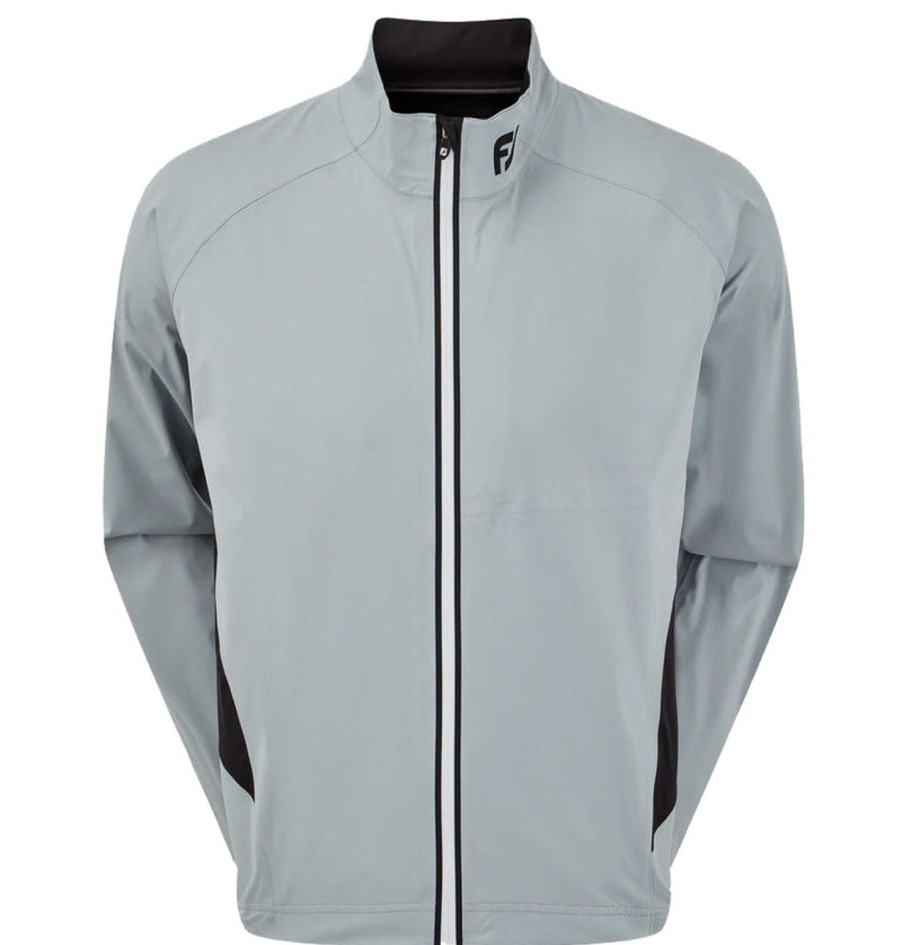 Vetements FootJoy Tenues De Pluie | Veste De Pluie Fj Hydroknit Gris/Noir Homme