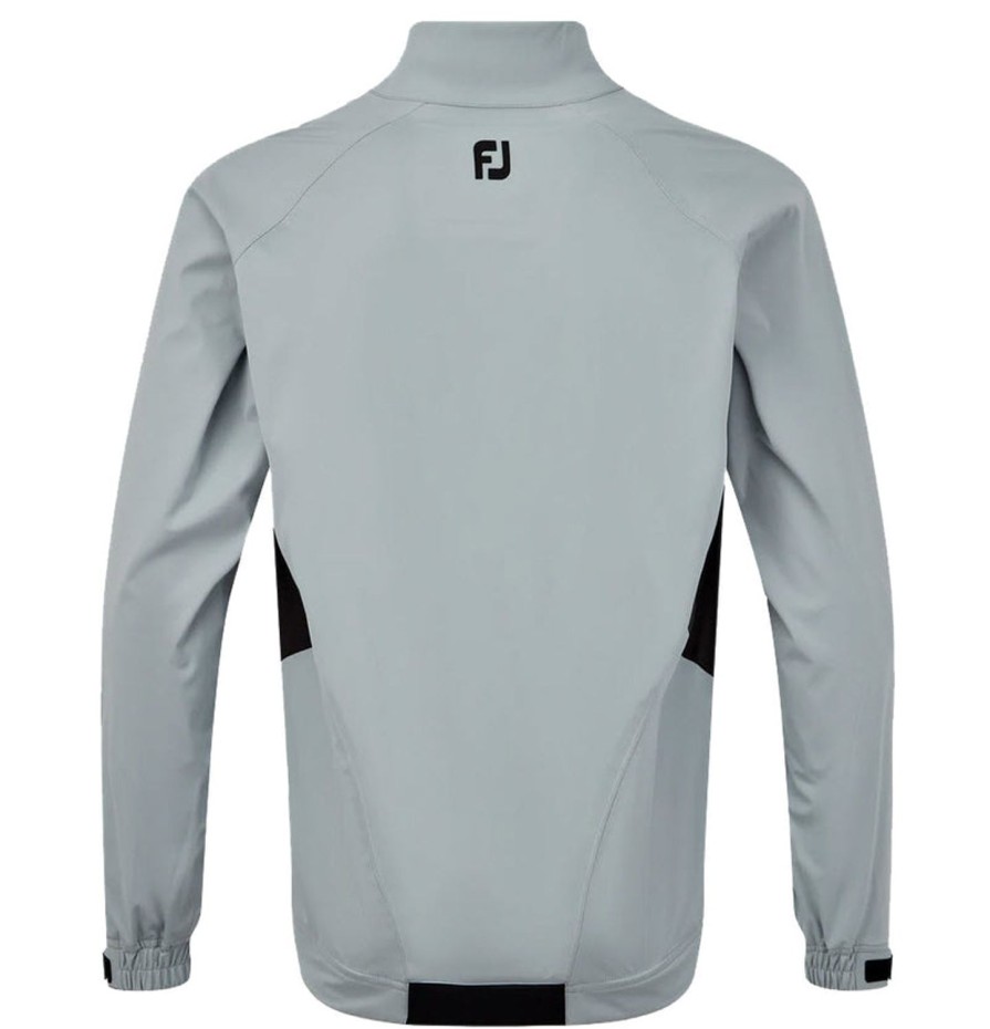 Vetements FootJoy Tenues De Pluie | Veste De Pluie Fj Hydroknit Gris/Noir Homme