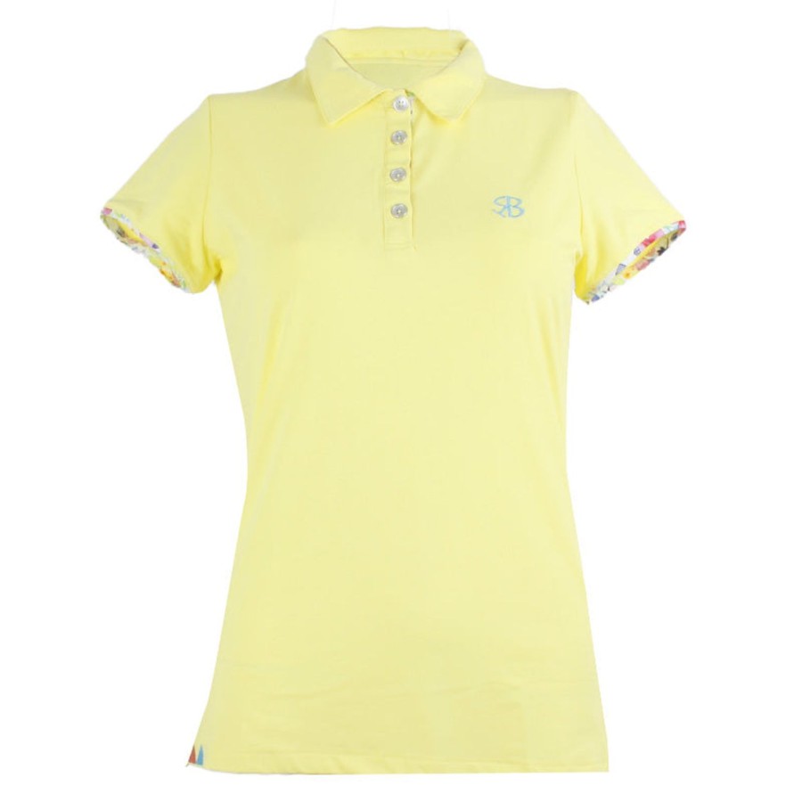 Vetements Chiberta Polos | Polo Lago Yellow 38 Femme