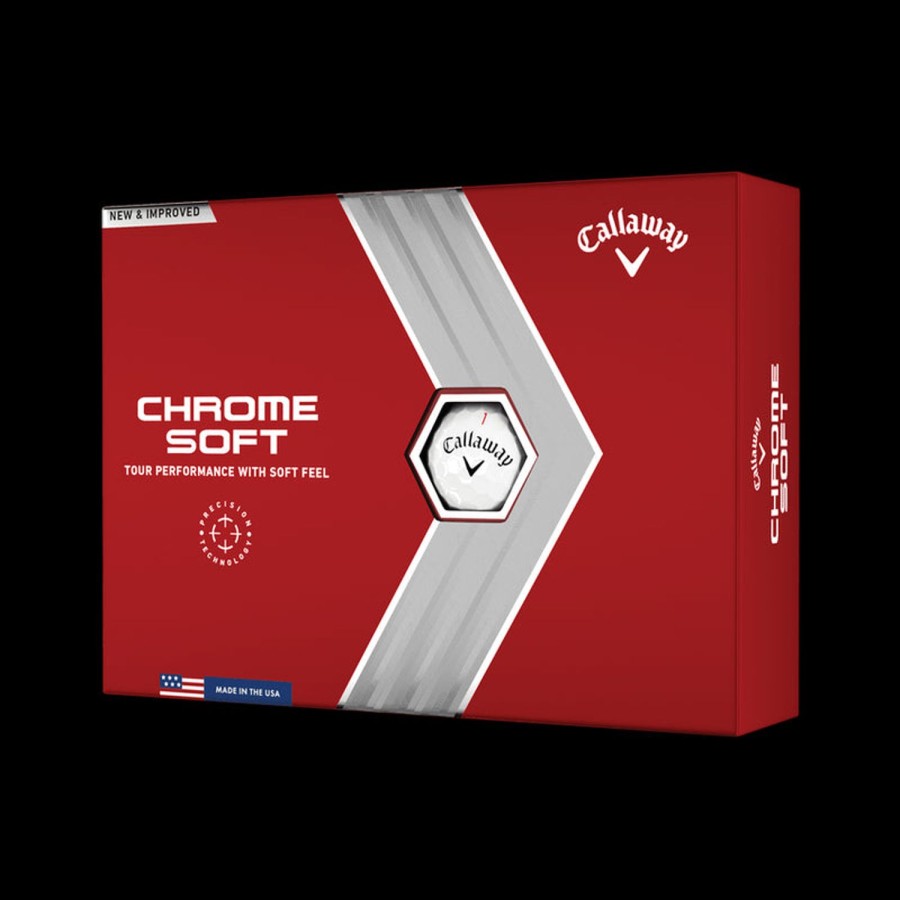 Balles Callaway Golf Balles De Golf Personnalisees | 12 X12 Balles Chrome Soft Logotees