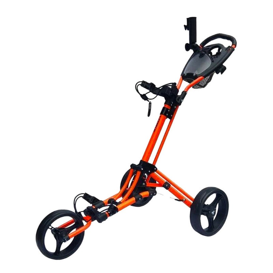 Chariots Fastfold Chariots De Golf Manuels | Trike 2.0 Orange/Orange (3 Roues)