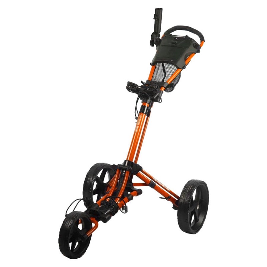 Chariots Fastfold Chariots De Golf Manuels | Trike 2.0 Orange/Orange (3 Roues)