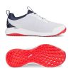 Chaussures Puma Chaussures De Golf Homme | Fusion Pro White Navy Red Homme