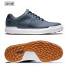 Chaussures FootJoy Chaussures De Golf Homme | Contour Casual 54087 Bleu Homme