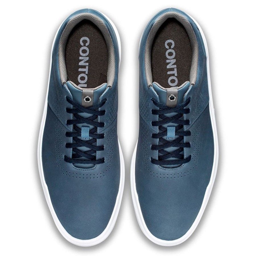 Chaussures FootJoy Chaussures De Golf Homme | Contour Casual 54087 Bleu Homme