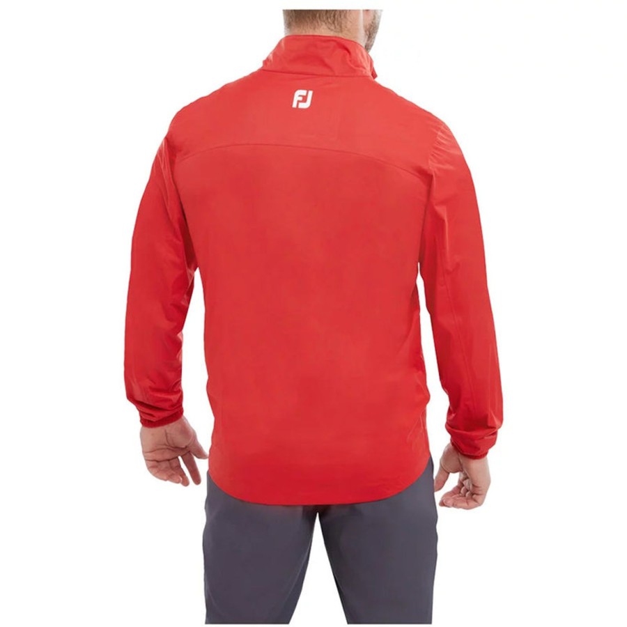 Vetements FootJoy Vestes Et Coupe-Vent | Veste De Pluie Hydroknit Red Homme