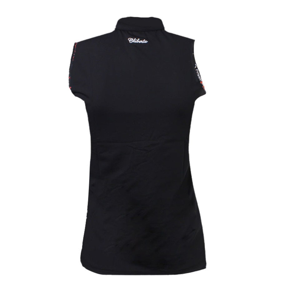 Vetements Chiberta Polos | Polo Onde Black 99 Femme