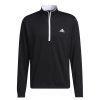 Vetements Adidas Pulls Et Sweats | Pull Quarter-Zip Black Homme