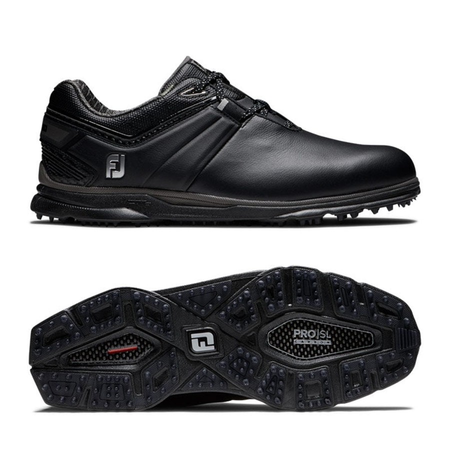 Chaussures FootJoy Chaussures De Golf Homme | Pro Sl Carbon Noir 53080 Homme