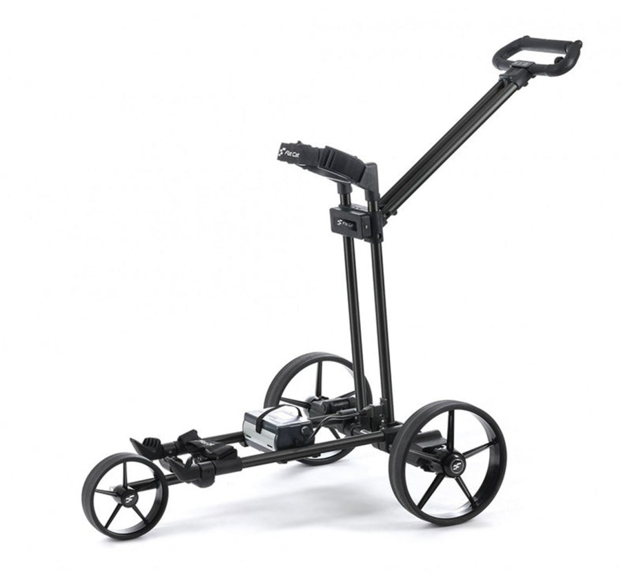 Chariots Flat Cat Chariots De Golf Electriques | Gear Noir Li-Fe (Freins Moteur)