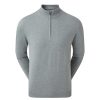 Vetements FootJoy Pulls Et Sweats | Pullover En Laine 1/2 Zip Grey Homme