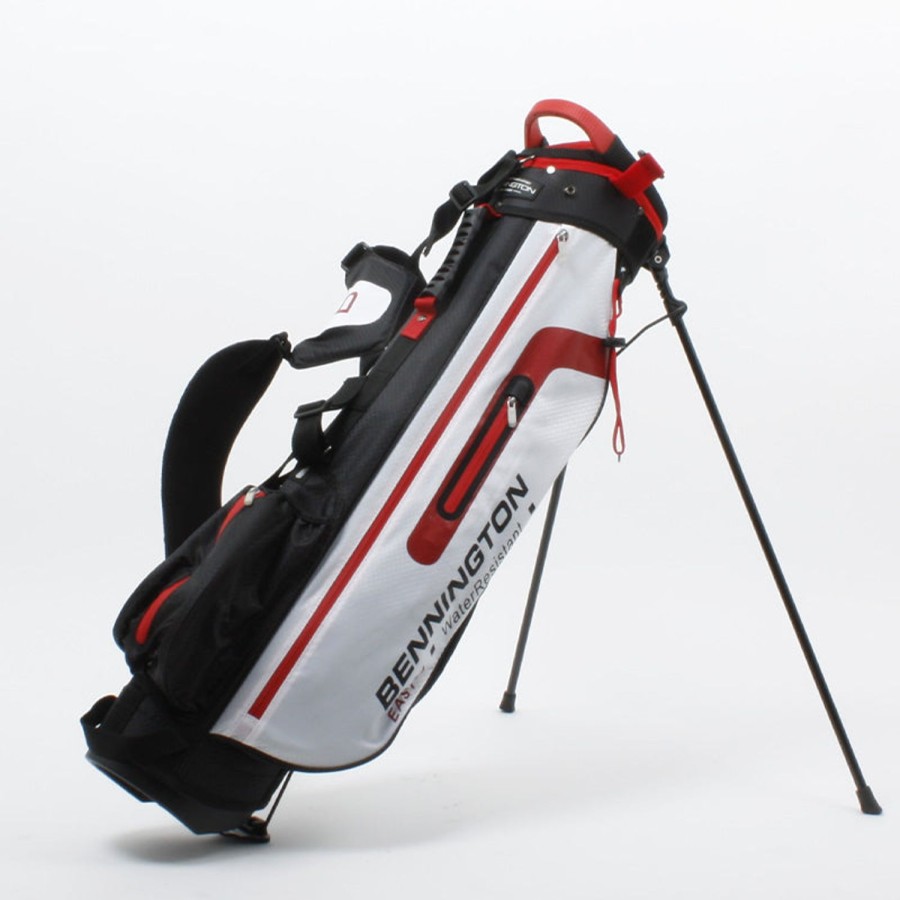 Sacs Bennington Sacs De Golf Trepied | Sac Trepied Easy 4 Wr Black White Red