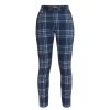 Vetements Rohnisch Pantalons | Pantalon Lexi 110739 Navy Check H3 Femme