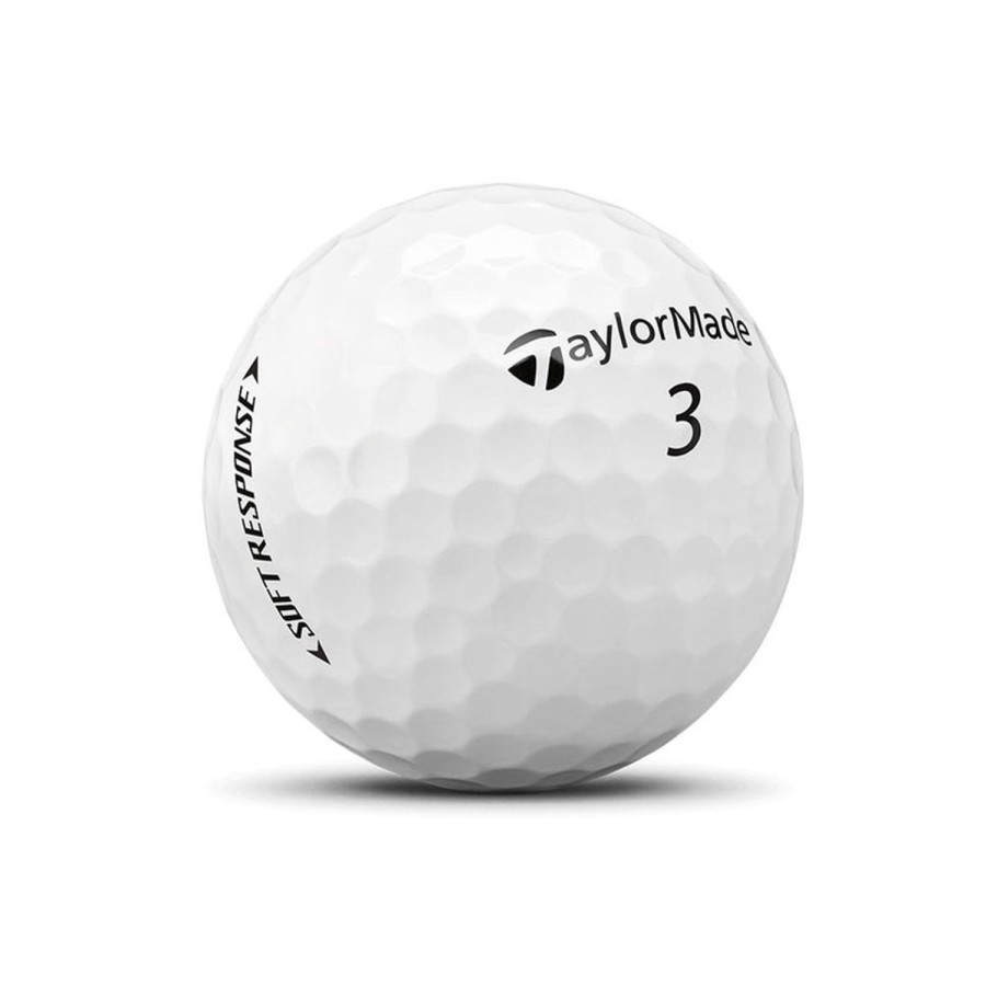 Balles TaylorMade Balles De Golf Taylormade | 12 Balles De Golf Soft Response