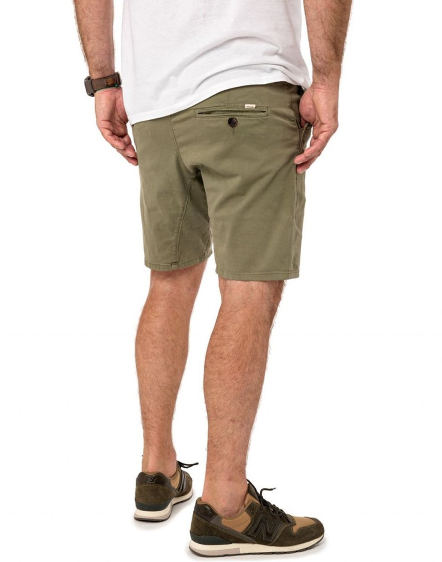 Vetements Pull In Bermudas Et Shorts | Bermuda Dening Chino Verdi Homme