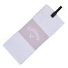 Accessoires & Montres Callaway Golf Serviettes | Serviette Trifold Towel White Pink