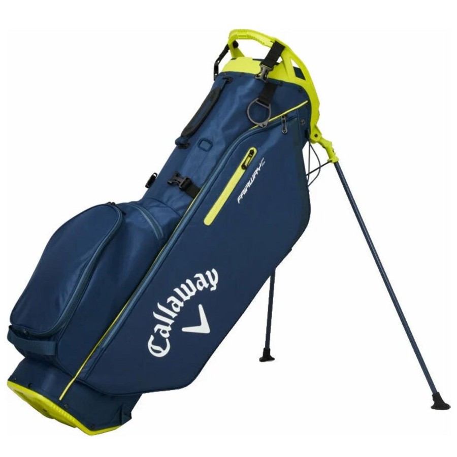 Sacs Callaway Golf Sacs De Golf Trepied | Sac Trepied Fairway C Navy Yellow