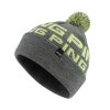 Vetements Ping Bonnets Et Echarpes | Bonnet Logo Bobble Ii Grey Homme