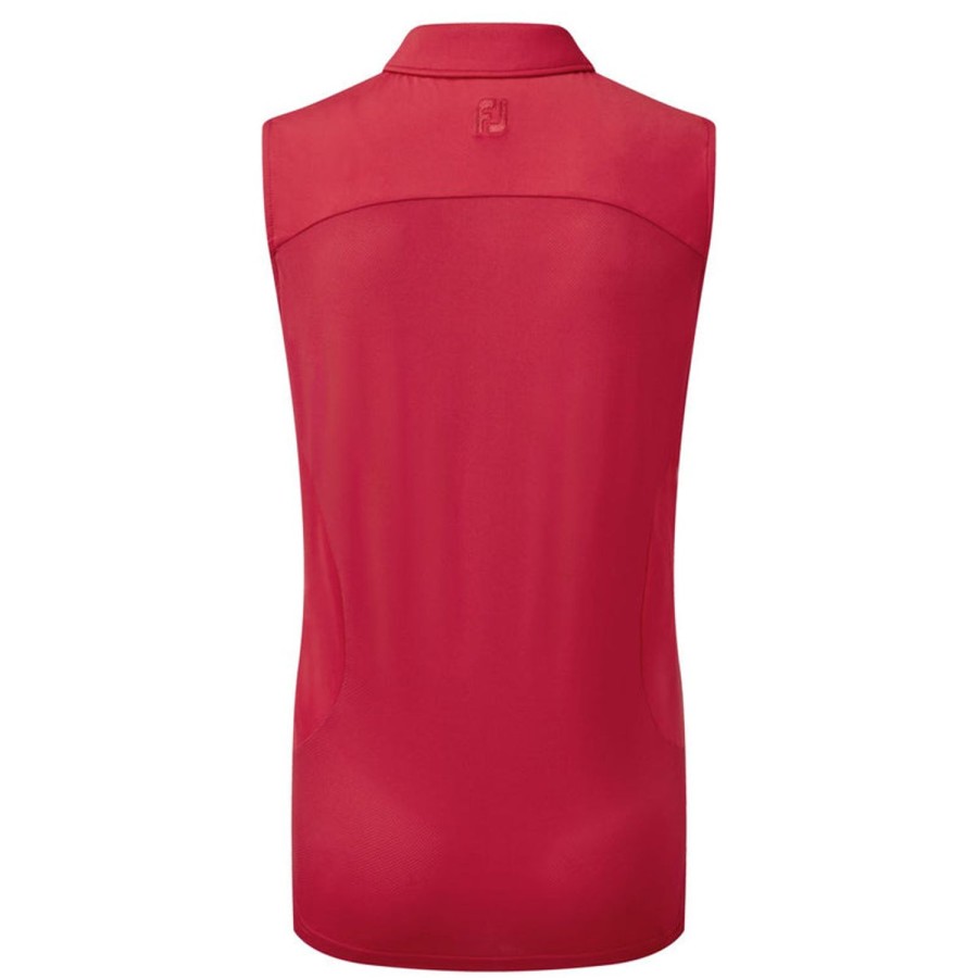 Vetements FootJoy Polos | Polo Sm 88502E2 Rouge Femme