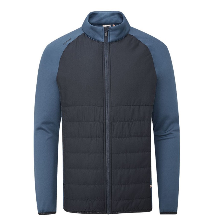 Vetements Ping Vestes Et Coupe-Vent | Veste Arlo Navy/Stormcloud Homme