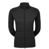 Vetements FootJoy Veste Et Coupe-Vent | Veste Hybride Fj Black Femme