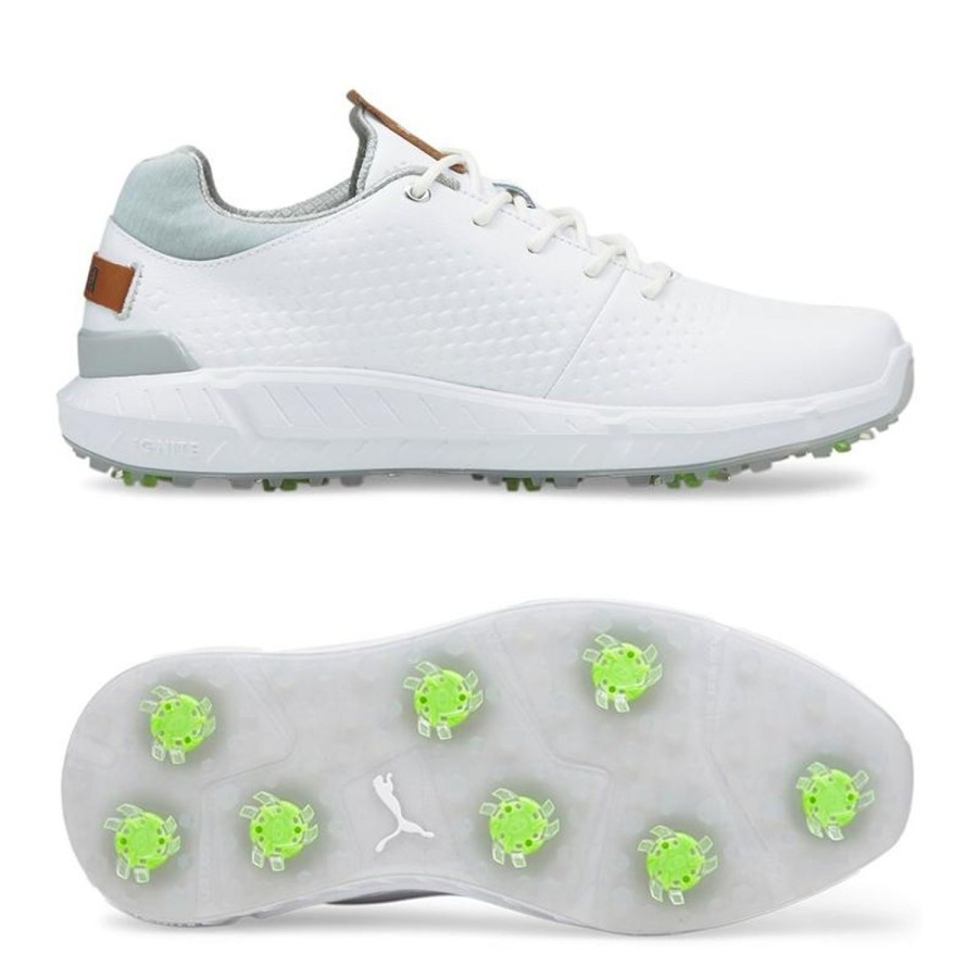 Chaussures Puma Chaussures De Golf Homme | Ignite White Homme