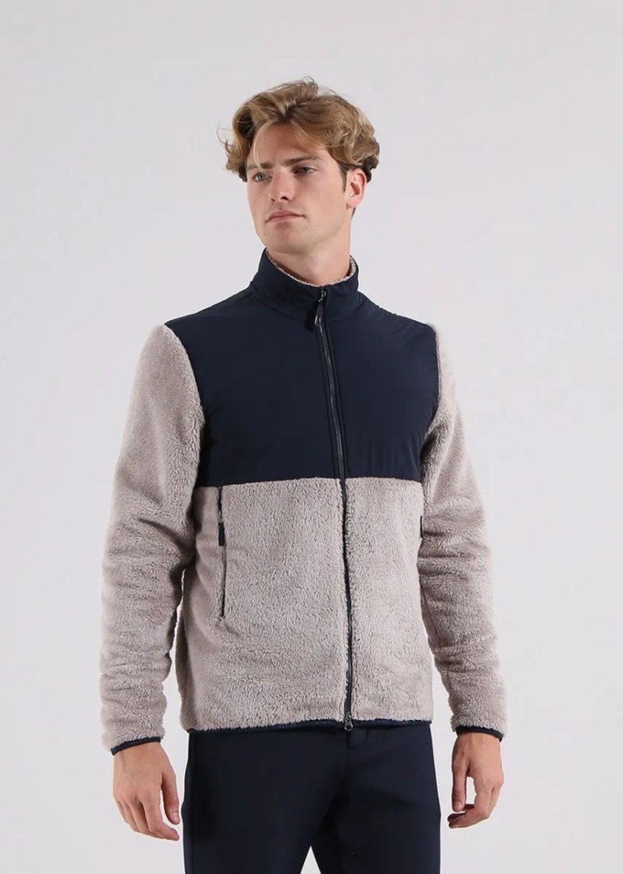 Vetements Chervo Vestes Et Coupe-Vent | Veste Paraguas Blue Homme