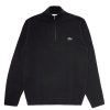 Vetements Lacoste Pulls Et Sweats | Pull Camionneur En Laine Black Homme