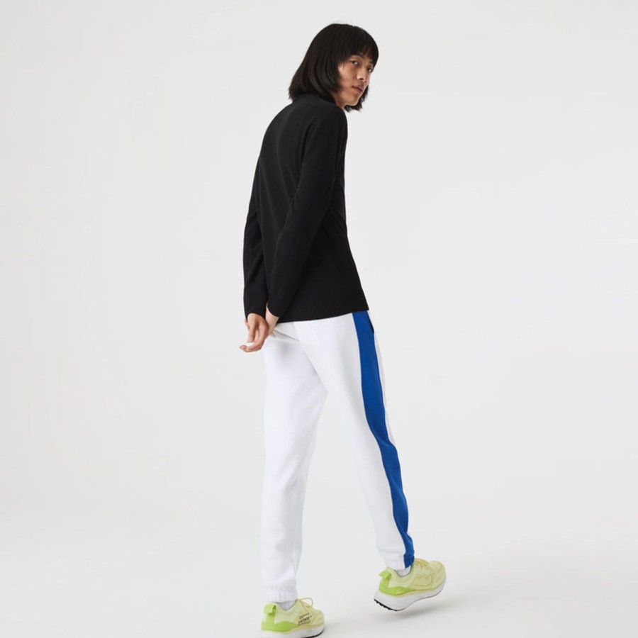 Vetements Lacoste Pulls Et Sweats | Pull Camionneur En Laine Black Homme