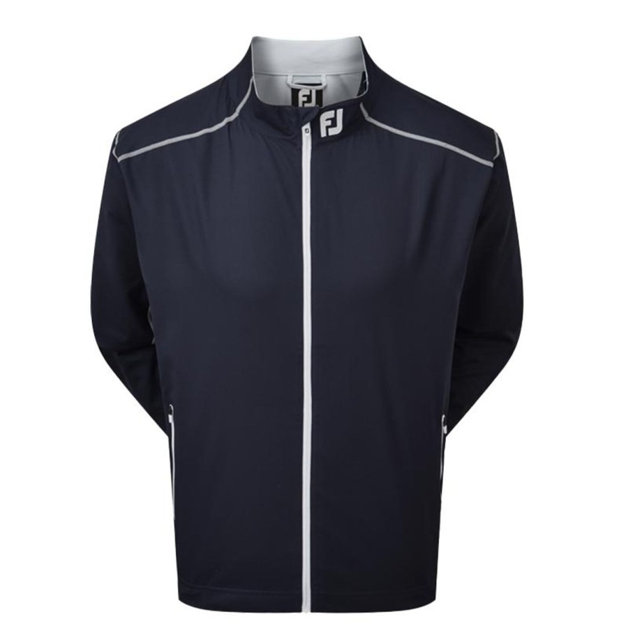 Vetements FootJoy Vestes Et Coupe-Vent | Coupe-Vent Full-Zip Manches Longues Navy Homme