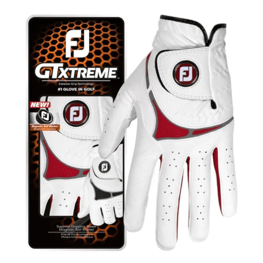 Gants FootJoy Gants De Golf Homme | Gant Gtxtreme 64883 Rouge Homme