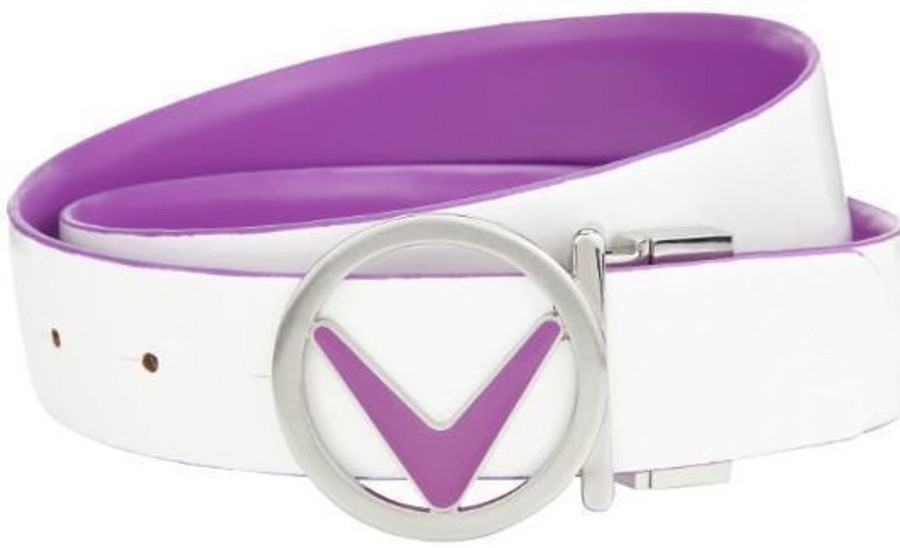 Vetements Callaway Golf Ceintures | Ceinture Reversible Violet Femme