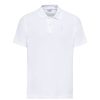 Vetements Golfino Polos | Polo En Tissu Respirant White Homme