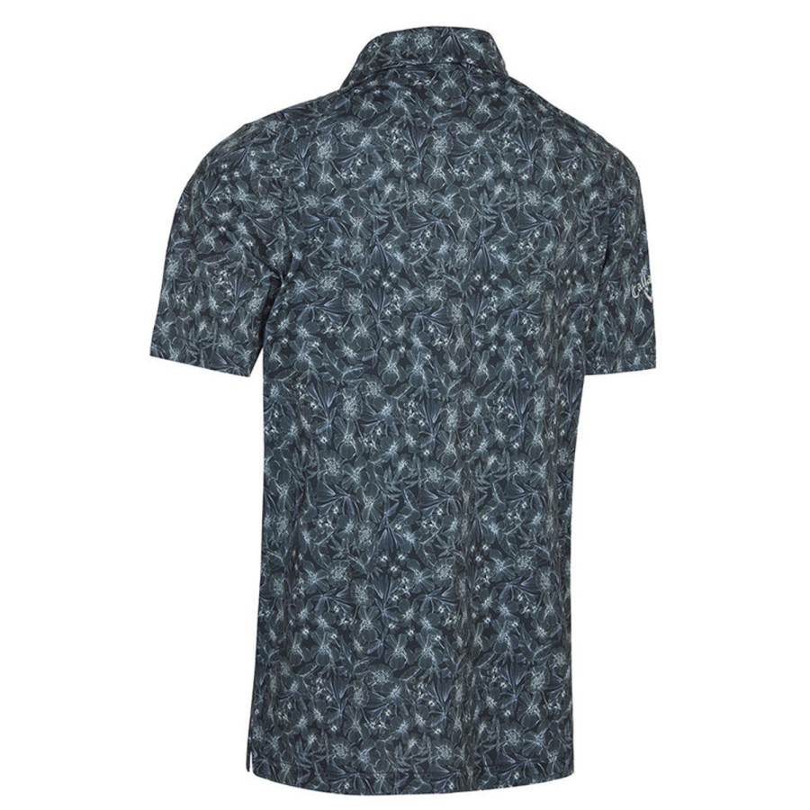 Vetements Callaway Golf Polos | Polo All Over Floral Print Caviar Homme