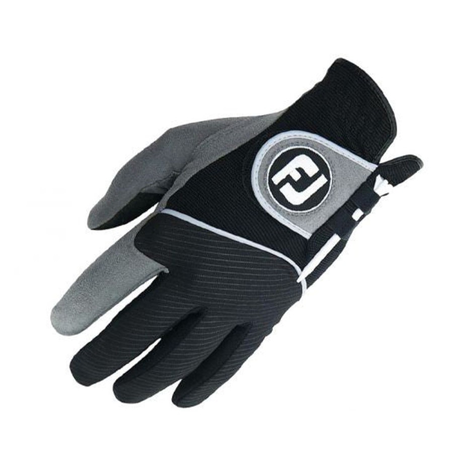 Gants FootJoy Gants De Golf Homme | Gant Raingrip Xtreme 66549 Gris/Noir Homme