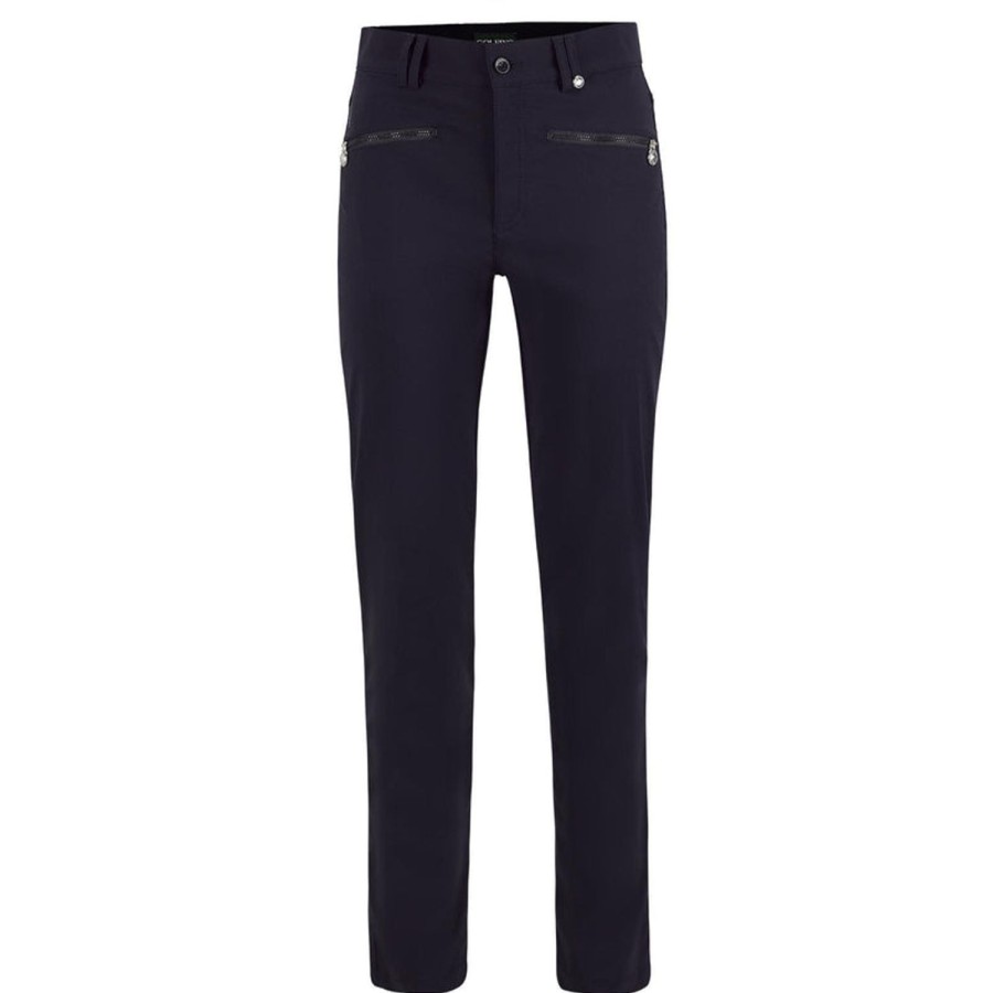 Vetements Golfino Pantalons | Pantalon Silvia 7/8E 6367322E1 Marine/580 Femme