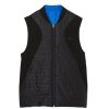 Vetements Lacoste Vestes Et Coupe-Vent | Veste Sans Manches Reversible Black & Blue Homme