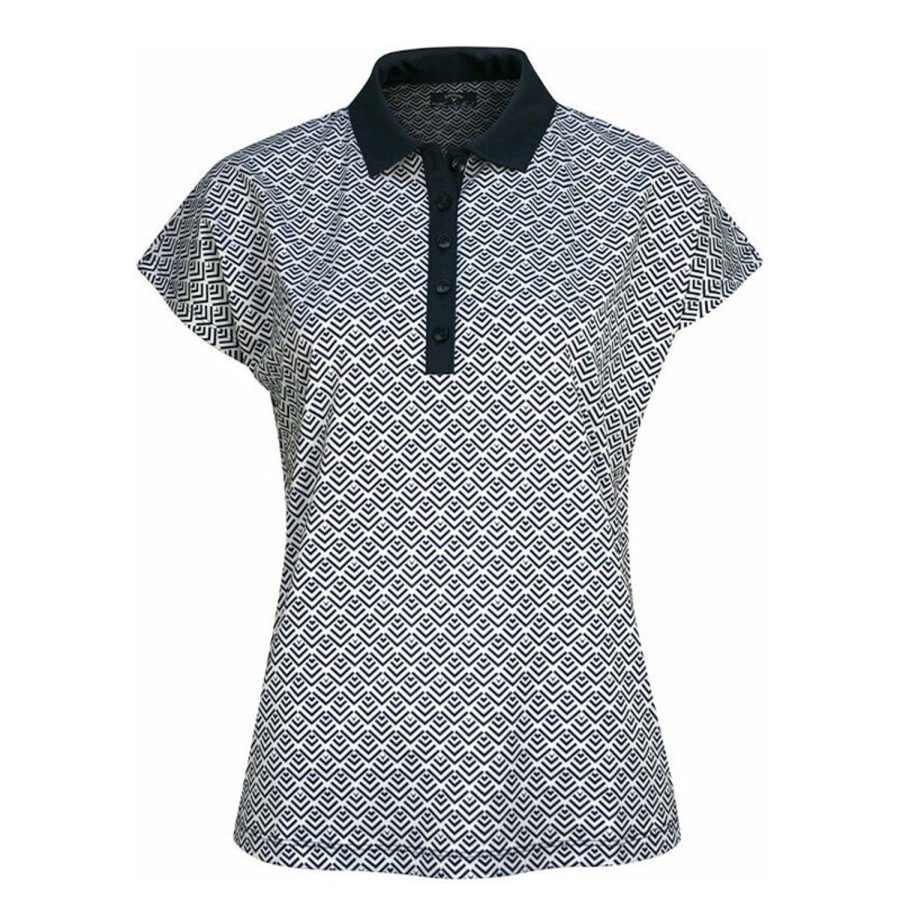 Vetements Callaway Golf Polos | Polo Chev Geo White Femme