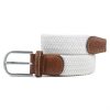 Vetements Billybelt Ceintures | Ceinture Tressee Blanc Coco Homme