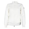 Vetements Chiberta Pulls Et Sweats | Pull Browalia Full Zip H3 Blanc Ecru/22 Femme