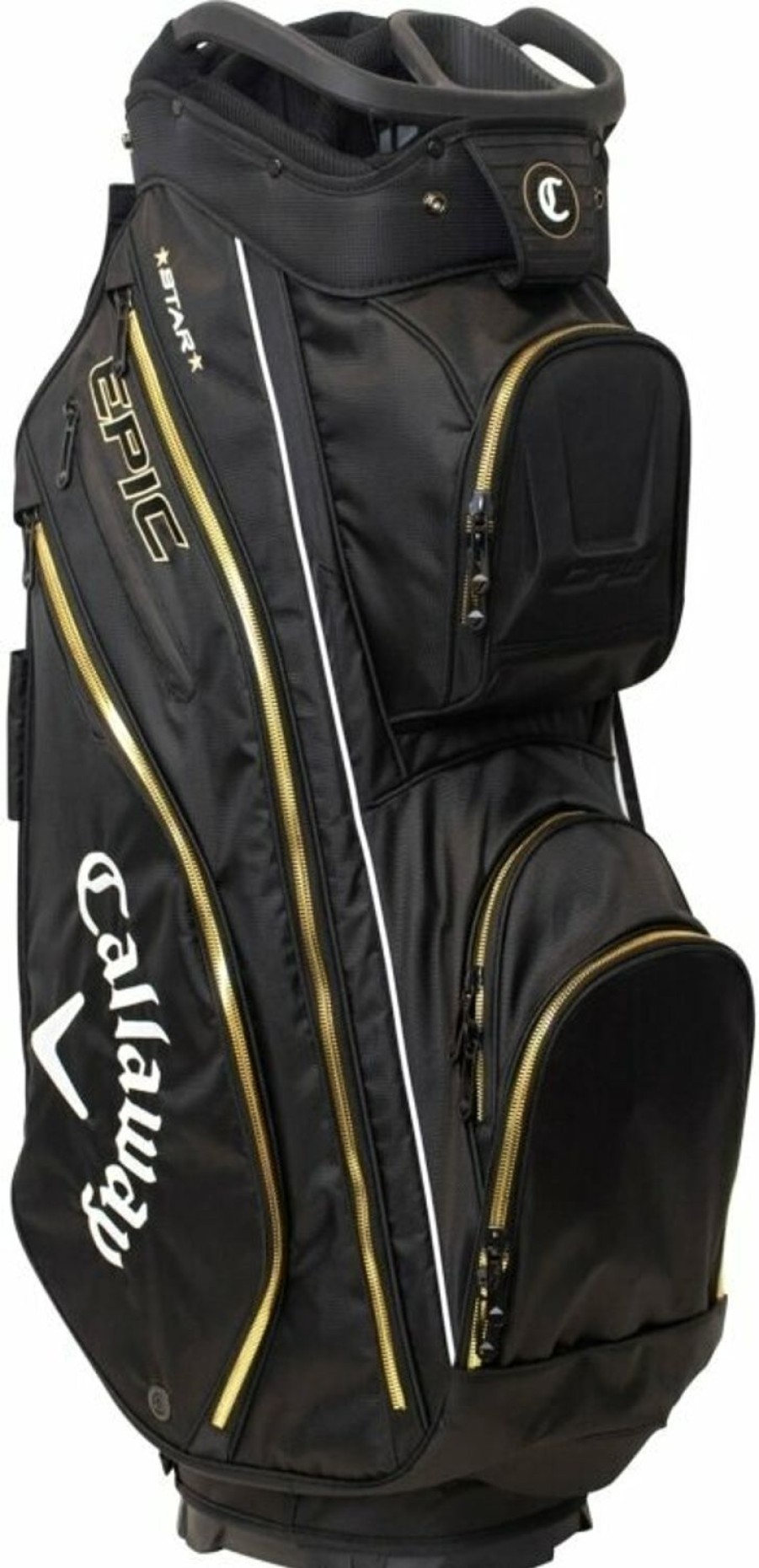 Sacs Callaway Golf Sacs De Golf Chariot | Sac Chariot Org 14 Black Gold Epic