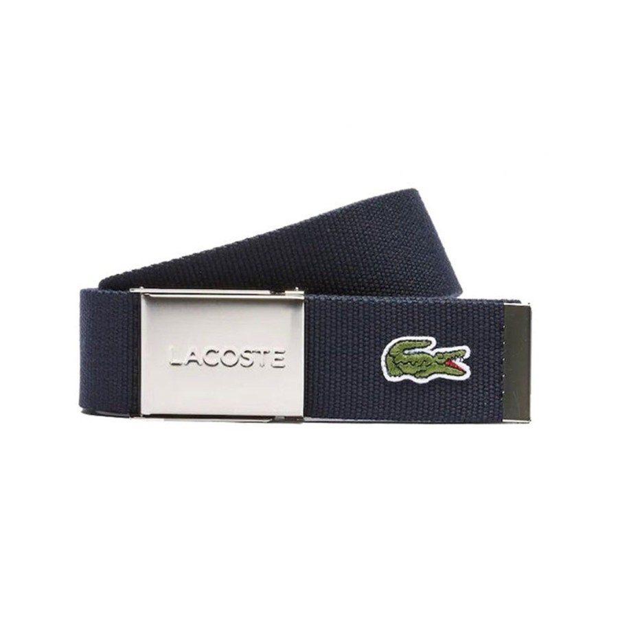 Vetements Lacoste Ceintures | Ceinture Marine Homme