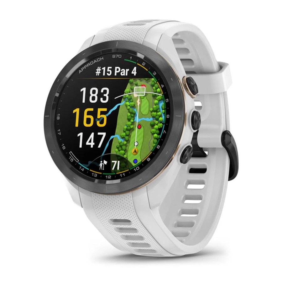 Accessoires & Montres Garmin Montres & Gps | Montre Gps Approach S70 White