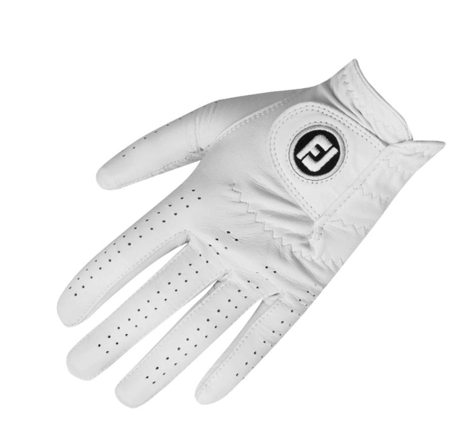 Gants FootJoy Gants De Golf Homme | Gant Cabrettasof 68828 Blanc Homme