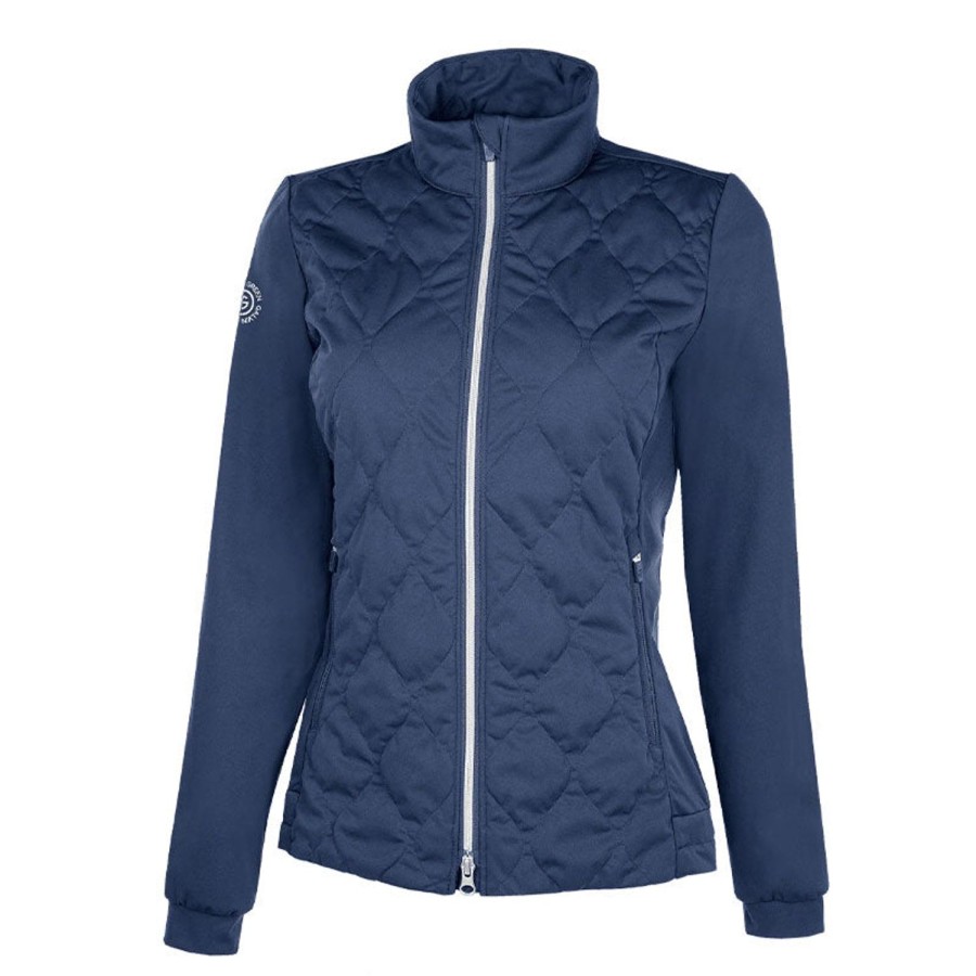 Vetements Galvin Green Veste Et Coupe-Vent | Veste Deperlante Leora Navy Femme